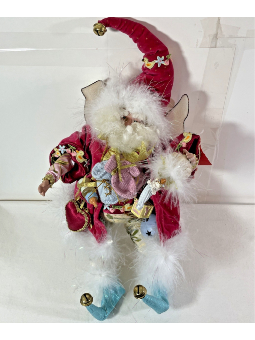 Mark Roberts Babies First Christmas Fairy Santa Limited Edition Poseable 19"